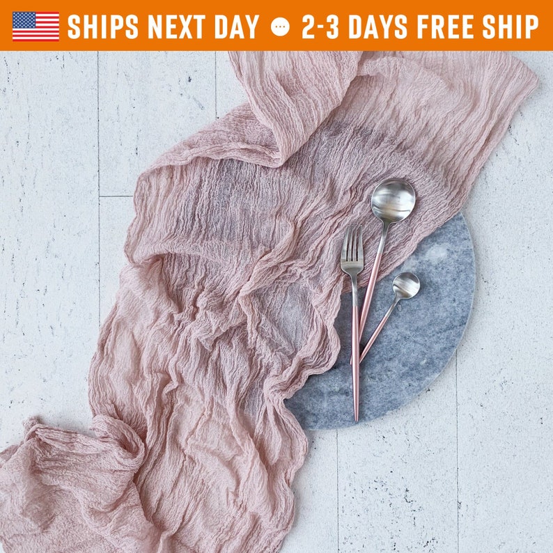 Gauze Table Runner 100ft Roll Bulk Hand Dyed Cheesecloth Etsy