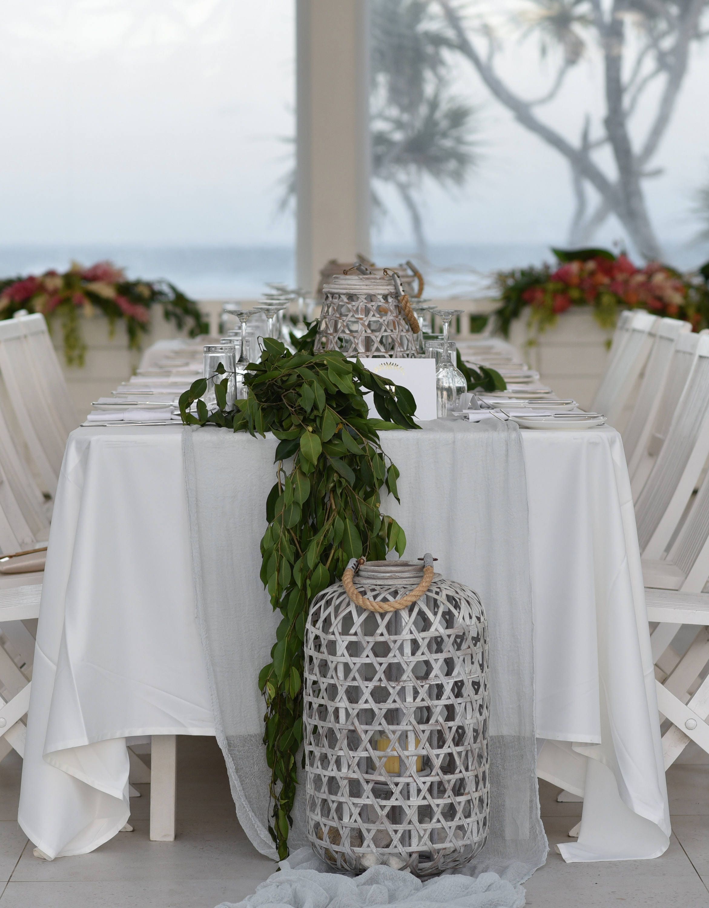 Boho Wedding Cheesecloth Table Runner Rustic Wedding Etsy