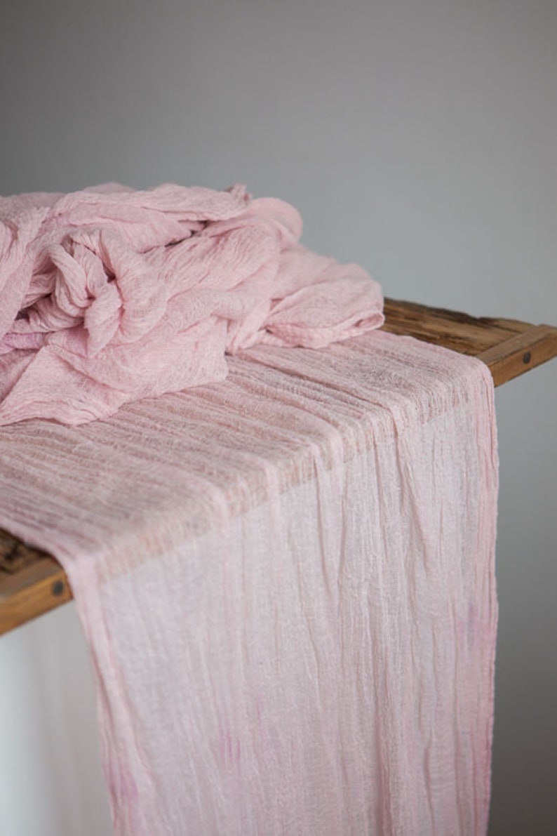 Gauze Table Runner 100ft Roll Bulk Hand Dyed Cheesecloth Etsy