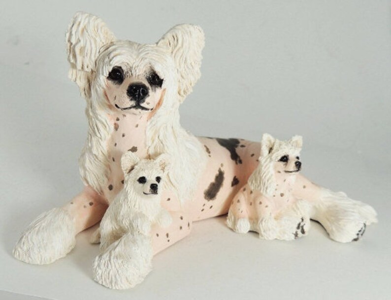 chinese crested stuffed animal