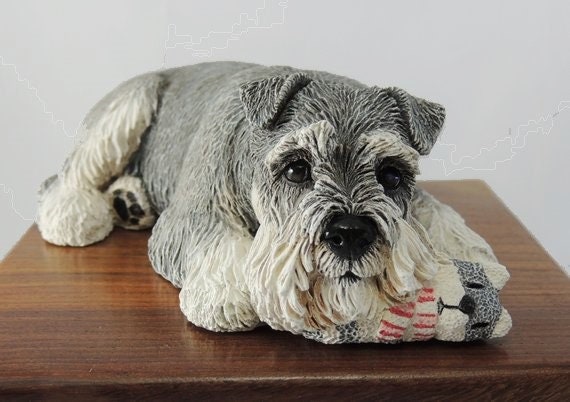 miniature schnauzer urns