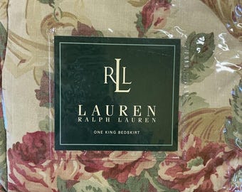 ラルフローレン ヴィランドリー フローラルサテンコットン