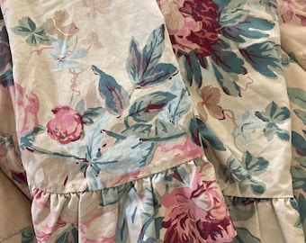 Ralph Lauren Elsa Grasslands Floral Standard Shams USA 2 Shams Vintage