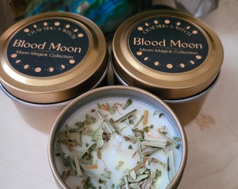 Blood Moon Candle | Moon Magick Collection