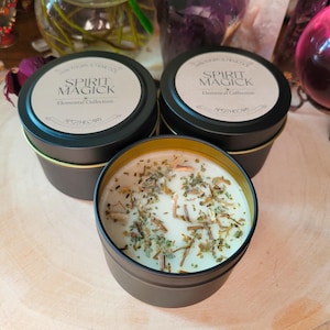 Spirit Magic Candle | 4 oz Soy Candle || witch gift | witchcraft candle | witchcraft supplies