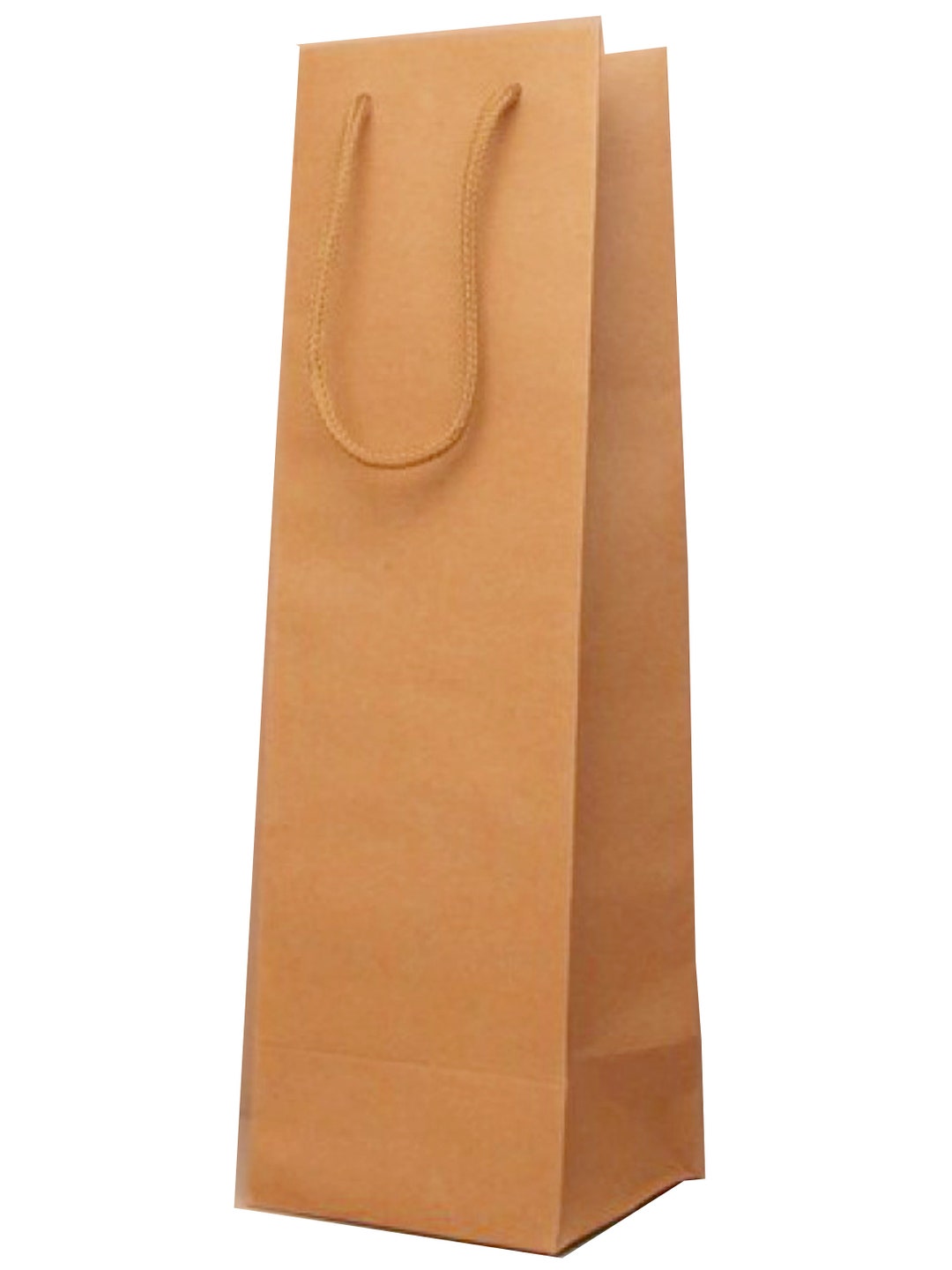BOTTLE BAGS Pack of 12 BROWN Kraft Paper Bottle Bags Etsy