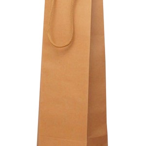 SACCHETTI PER BOTTIGLIE - Confezione da 12 sacchetti per bottiglie in carta Kraft MARRONE (1,09 GBP ciascuno), spedizione gratuita per ordini nel Regno Unito