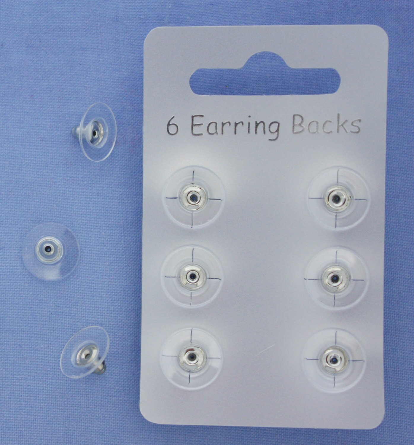 60 rubber earring stoppers (K12)
