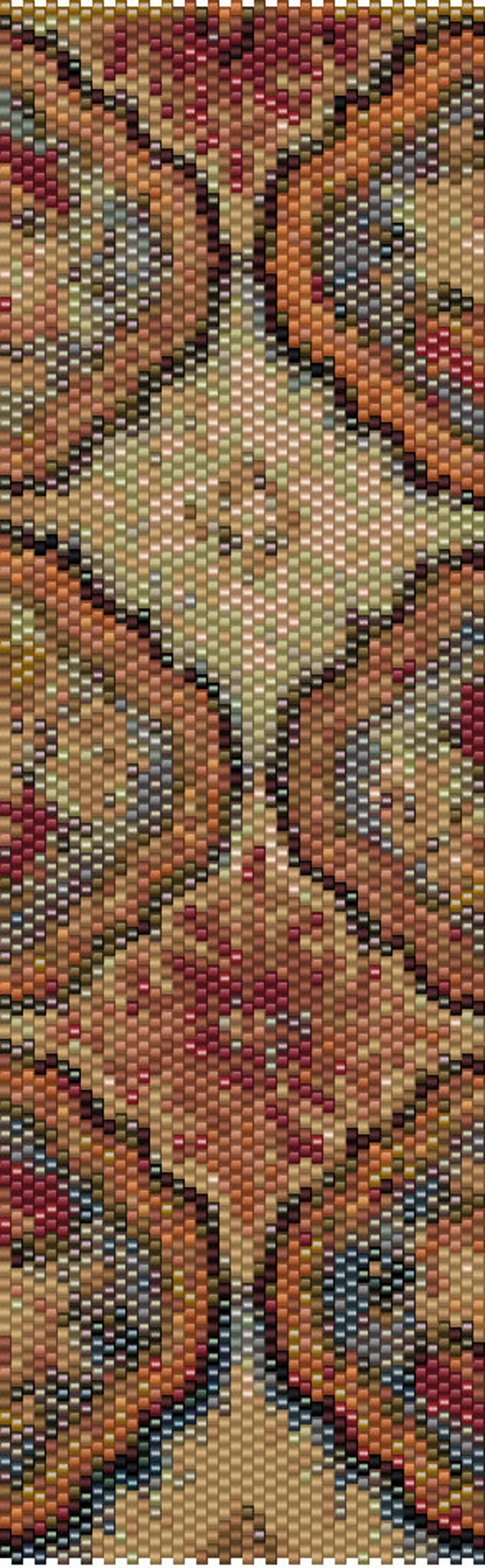 Peyote Pattern Tapestry 1a Etsy