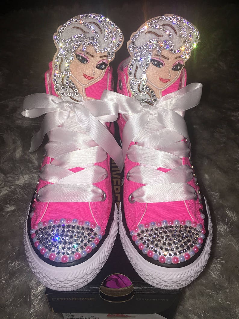 customised frozen converse