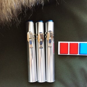 Pacote de botões de pressão Star Wars Mimban Imperial Officer Tenente Rank Bar e 3 cilindros de código