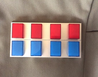 Push Buttons Imperial Officer Star Wars Rank Bar ESB General Veers