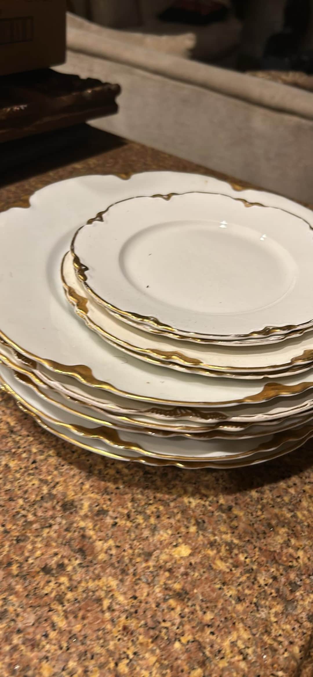 Vintage Gold Rimmed Plates Johnson Brothers England - Etsy