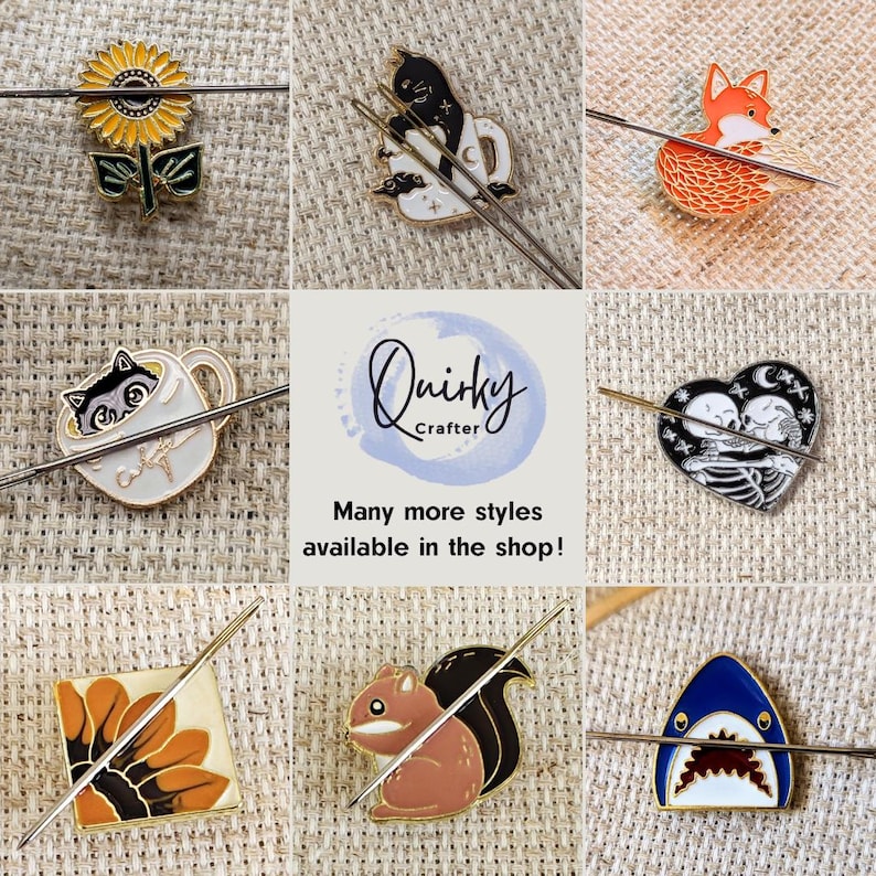 Bumble Bee Needle Minder | Fridge Magnet image 9
