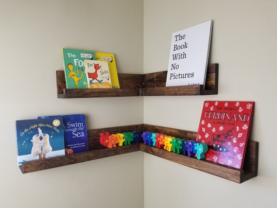 corner shelves for nursery