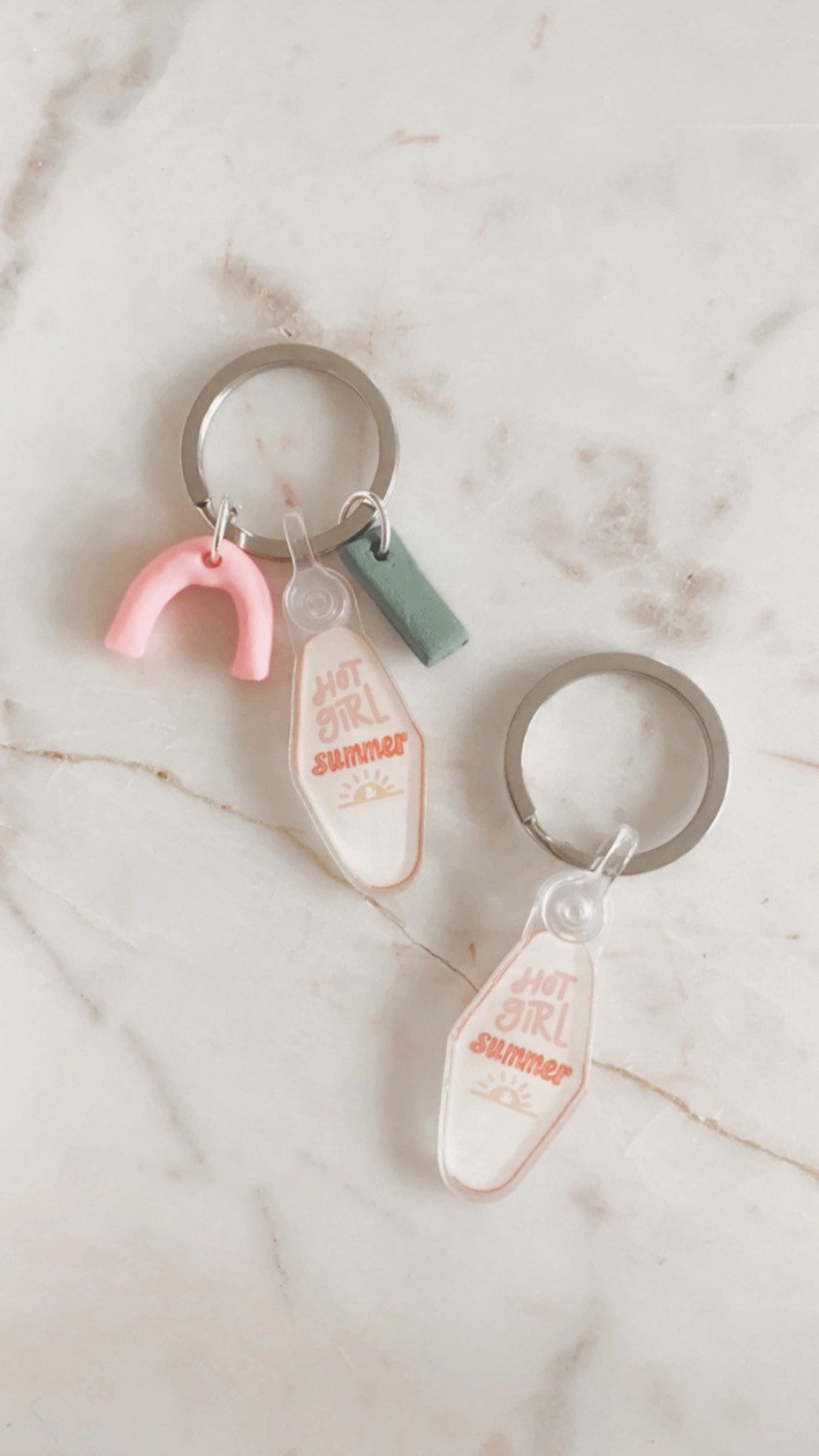 Hot Girl Summer Keychain Keychain accessory cute keys Etsy