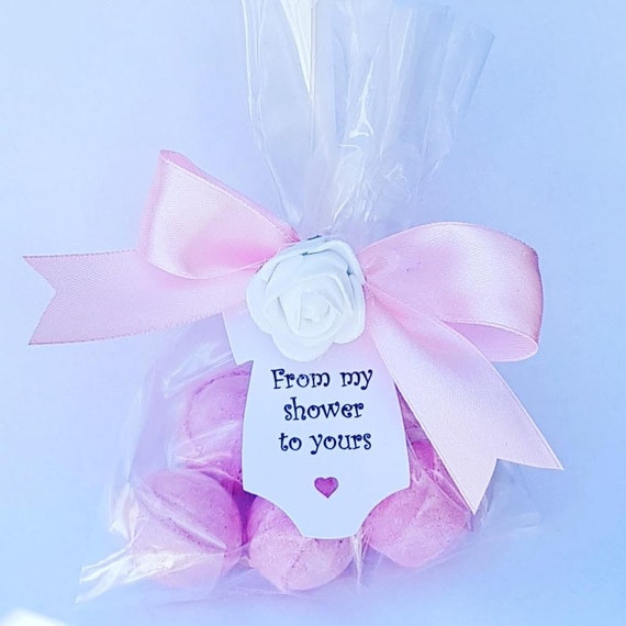 Bath Bomb Favours Baby Shower Bridal Shower Hen Party My shower to Yours Bath fizzes Favours (QTY 1)
