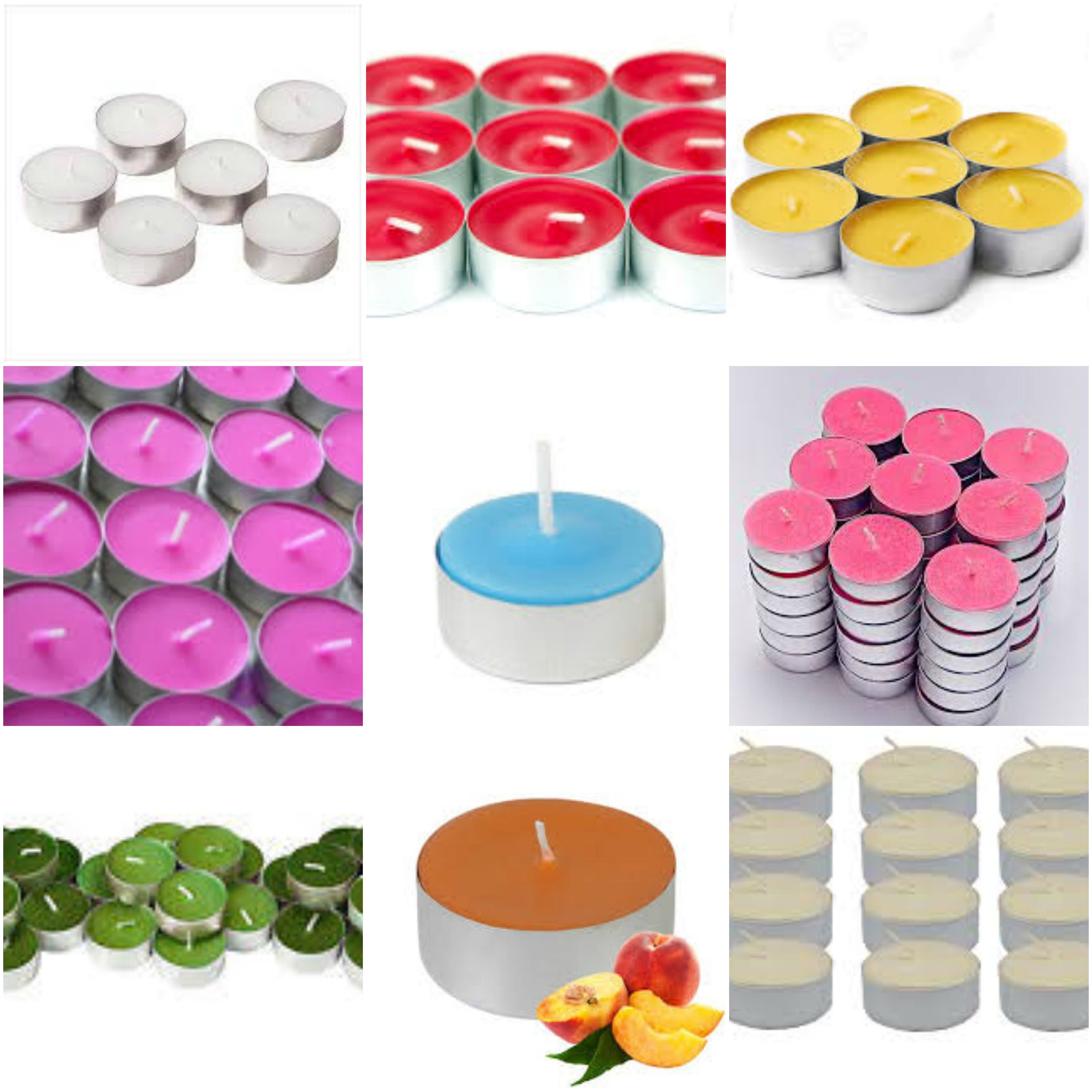 Baby Shower Scented Tealight Candle Favours Personalised Tag Etsy UK