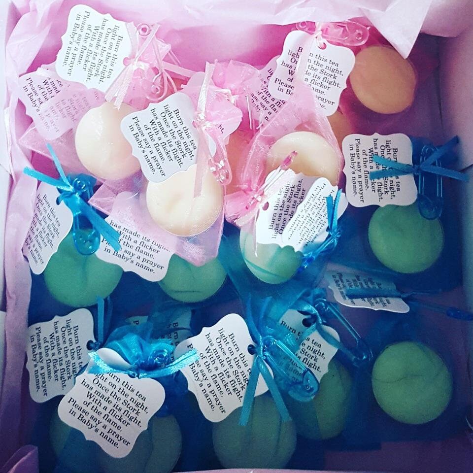 Gender Reveal Baby Shower Favours Package. Pillow Box Favours. Etsy