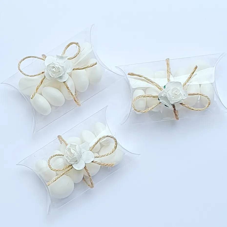 Mini Pillow Box Wedding Favours Mints Dragees qty 10 Etsy UK
