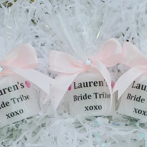 Hen Party Personalised Candles Bride Tribe Hens Bridal Shower Etsy UK