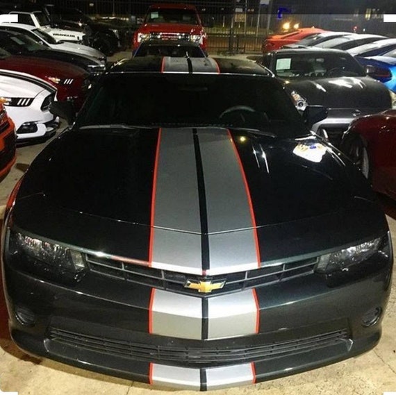CAMARO 5/" Racing Rally Offset Vinyl Stripe Graphic Color Decal Sticker 20 FEET