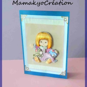 carte 3D pour anniversaire, invitation , félicitations, card making, card maker, 3D card, papercraft, papercrafting