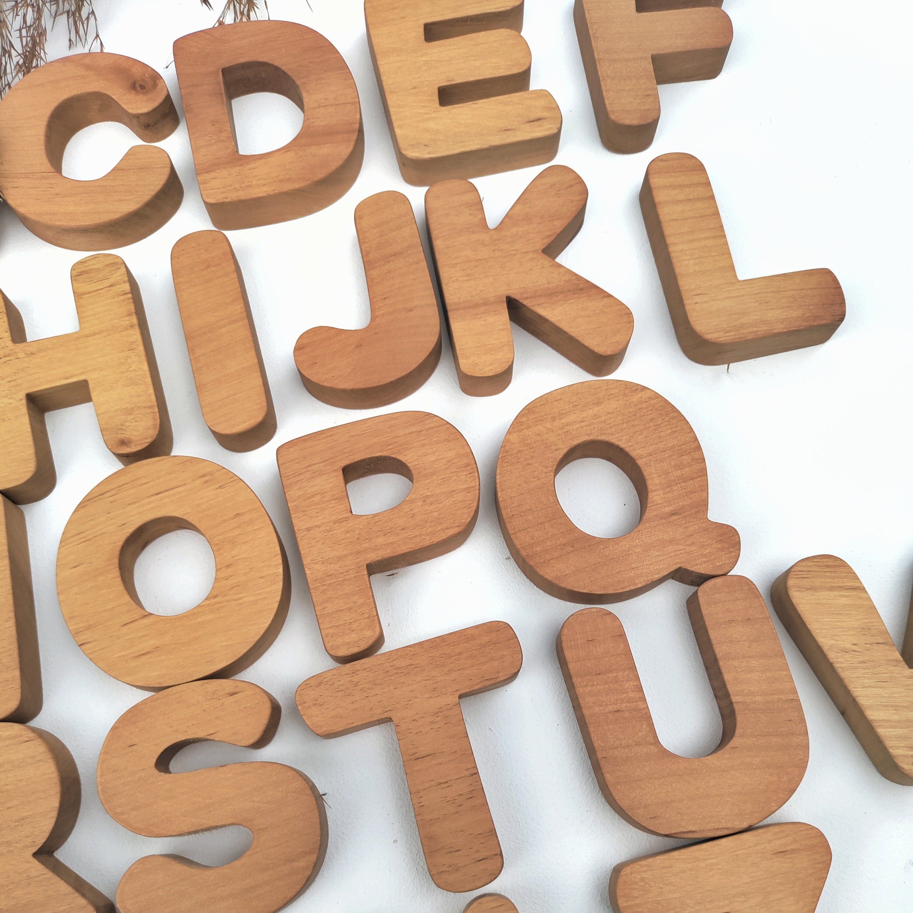 Arp Letters Wooden Learn Letters / Wooden Magnets Letters/ Montessori Educational ...