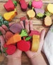 Wooden vegetable toys\ Wooden fruits and vegetables\  Play food\ Play Food Set\  Food toys\ Montessori Materials\ Waldorf Toys 