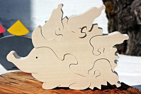baby wooden animals