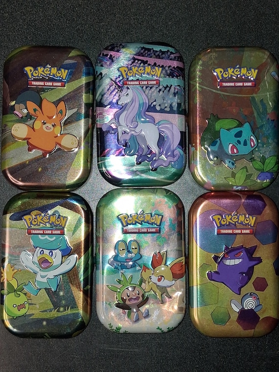 are pokemon card tins worth it Empty Pokemon Mini Tins Updated 5/8 With New Tins
