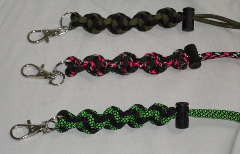 Paracord Wrist Lanyard / Key Chain Lanyard / Adjustable Etsy