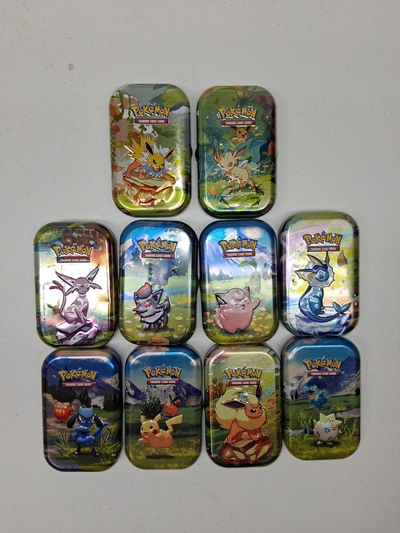 Empty Pokemon Empty Pokemon Mini Tins Updated 7/31 - Etsy