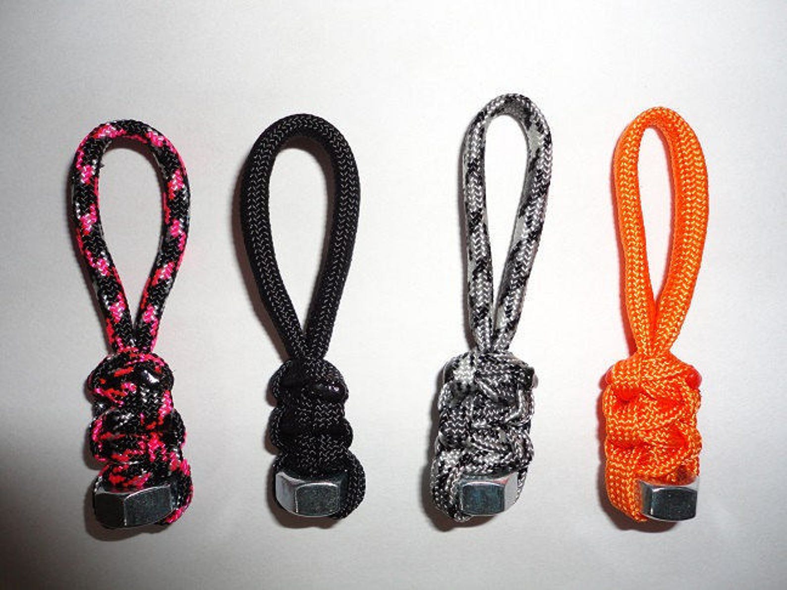 Paracord Zipper Pulls3 perfect para cord pull for jacket Etsy