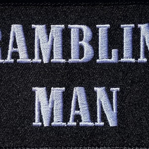 Ramblin&#39; Man Motorcycle patch. Musique. Motard