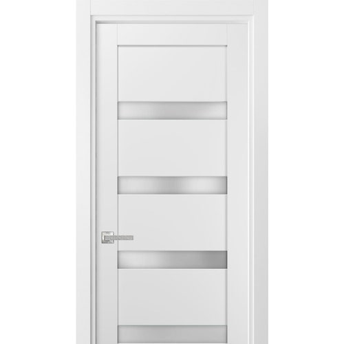 Pantry Kitchen Lite Door With Hardware Quadro 4002 White - Etsy