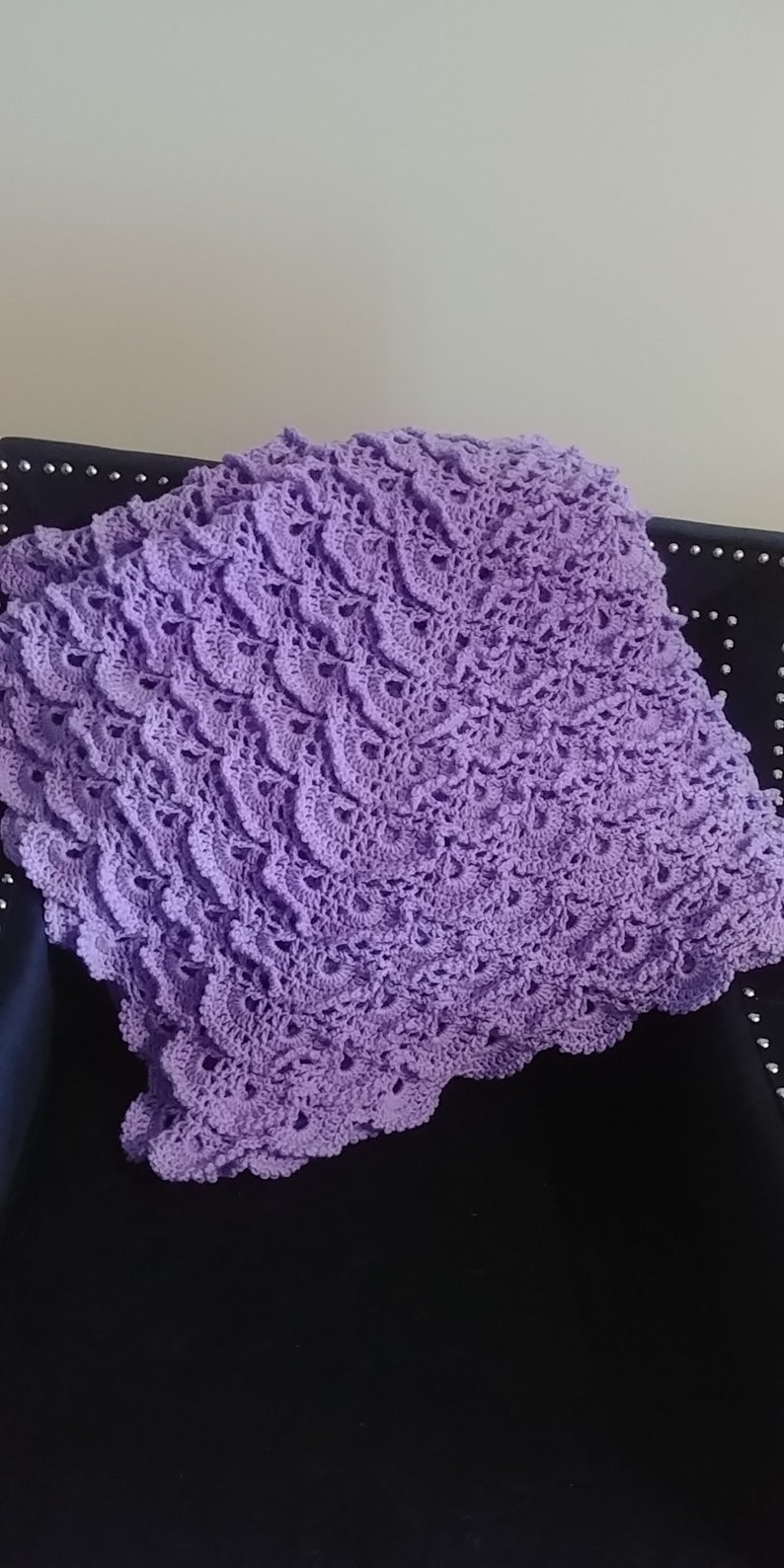 100 Handmade Crocheted Lavender Baby Blanket Blankets Throws Home Living Gkjwonosaricom 100 Handmade Crocheted Lavender Baby Blanket Blankets Throws Home Living Gkjwonosaricom