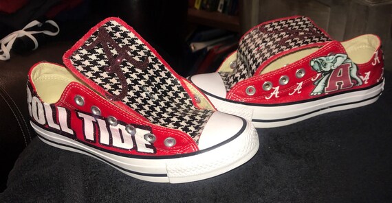 red glitter chucks