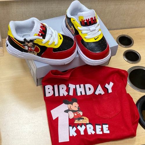 Mickey Inspired Airforce shops Ones