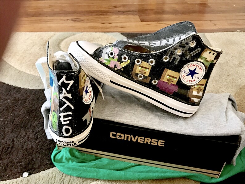 minecraft converse shoes
