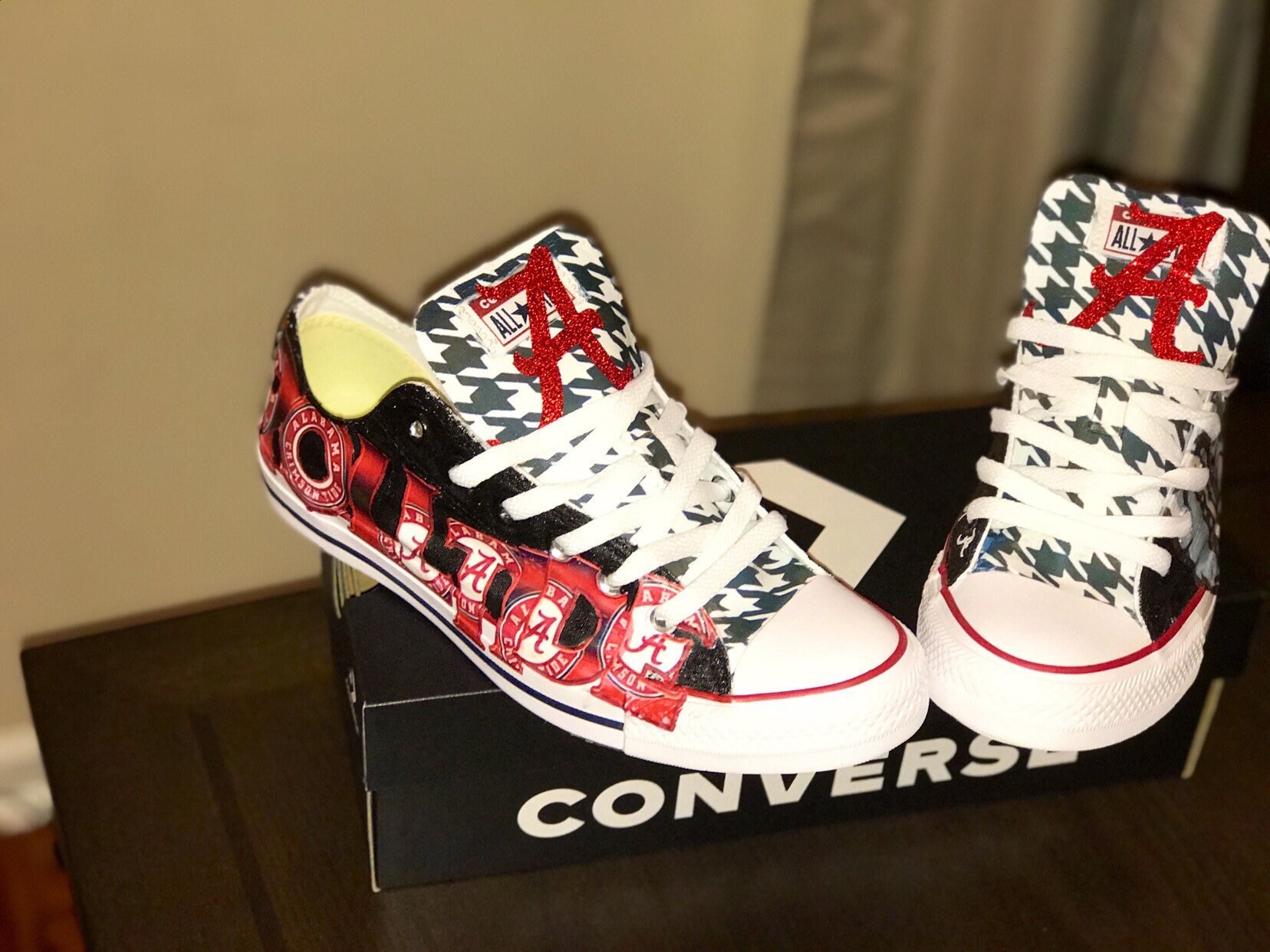 Alabama Crimson Tide Converse Kids Etsy Canada