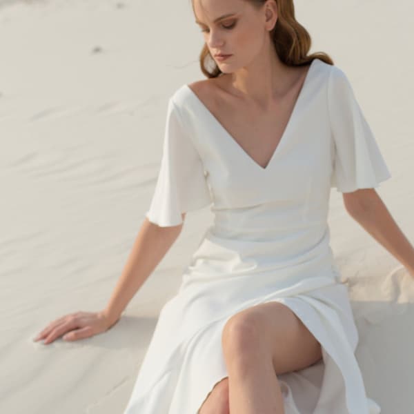 Beach Wedding Dress - Etsy