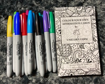 Colouring Affirmations Card Deck Kit