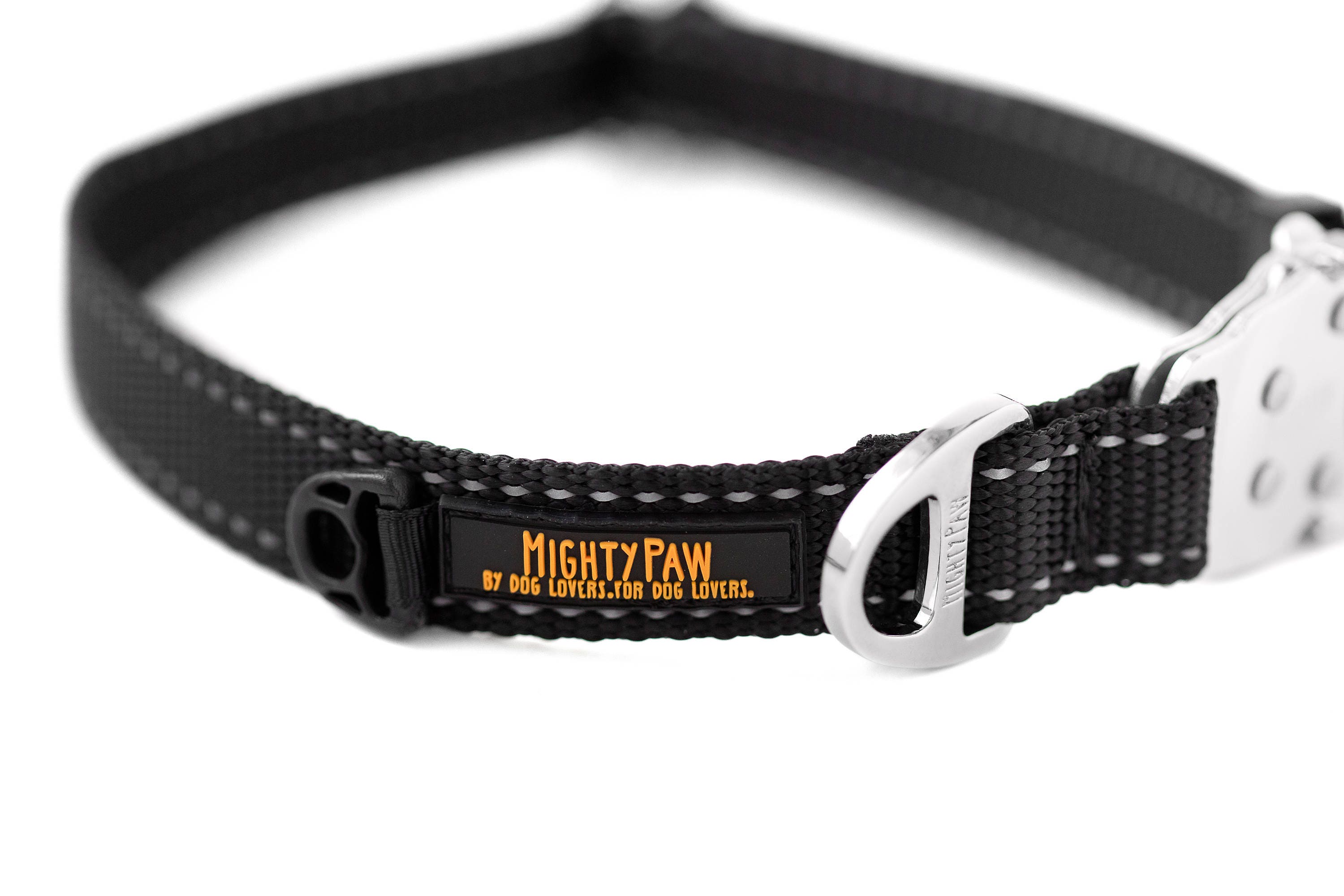 Metal Buckle Dog Collar All Metal Hardware Lightweight Etsy