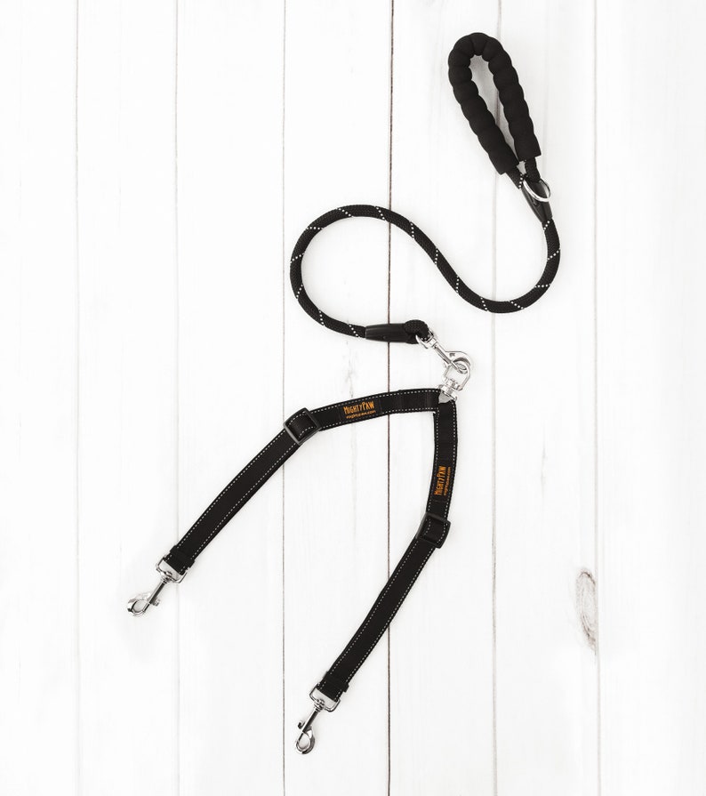 double hook leash