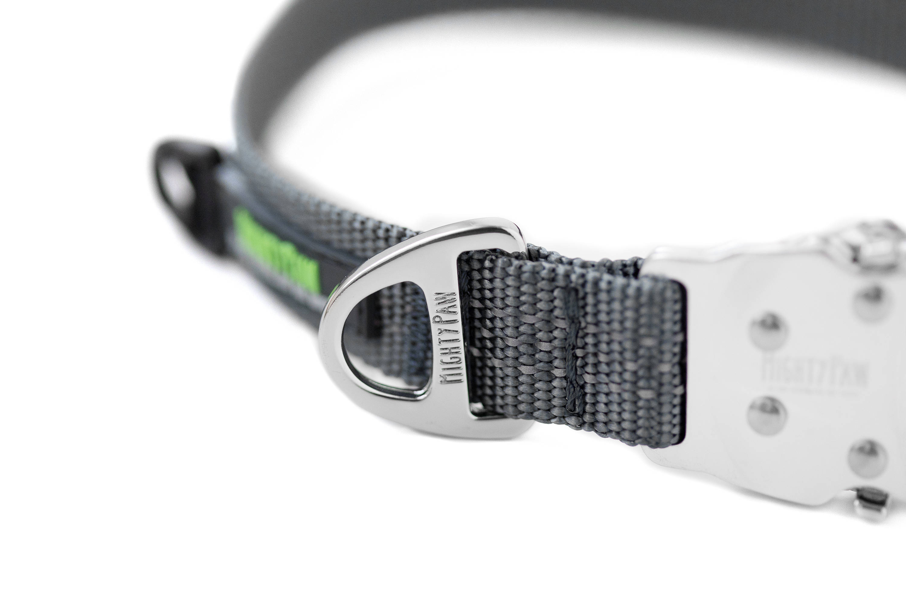 Metal Buckle Dog Collar All Metal Hardware Lightweight Etsy