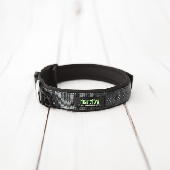 Reflective Running Dog Collar For Active Dogs Etsy