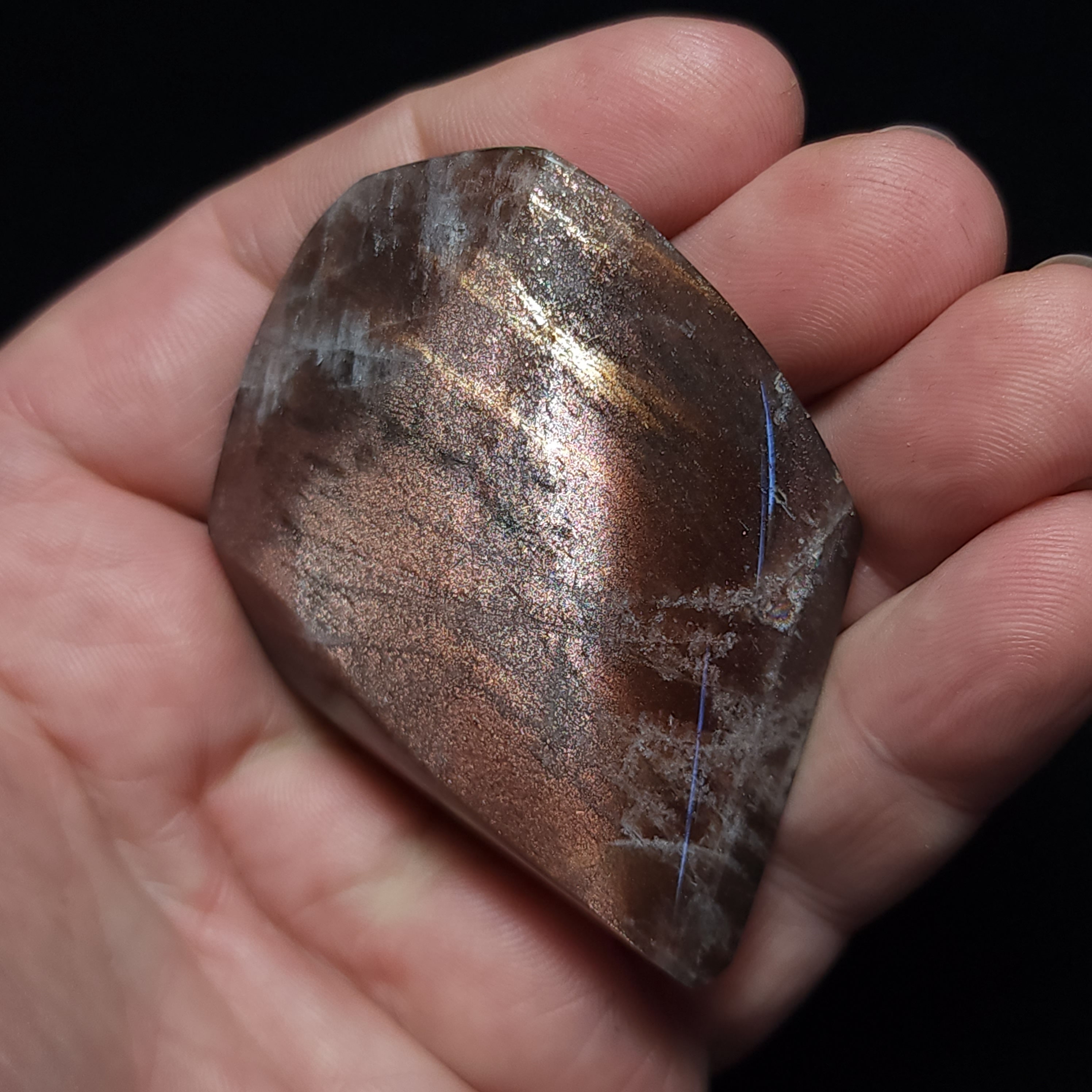 Purple Haze Sunstone Freeform Specimen 71x53mm Z10 - Etsy 日本