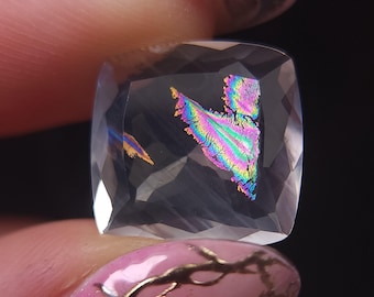 Malawi Moonstone Faceted 15x15 mm A5122