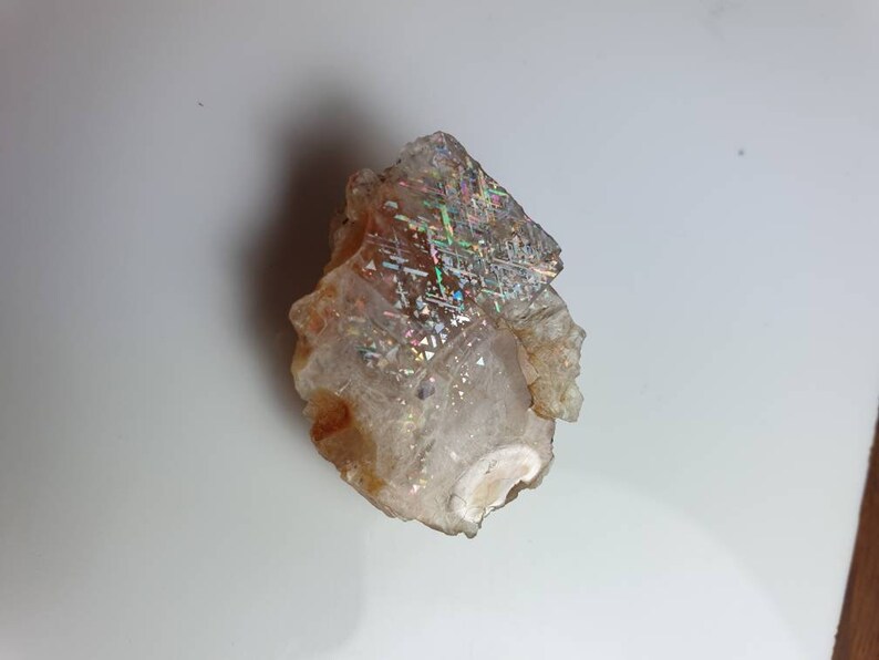 Rainbow Lattice Sunstone Specimen 27x24x10mm 31.83cts Bc1318
